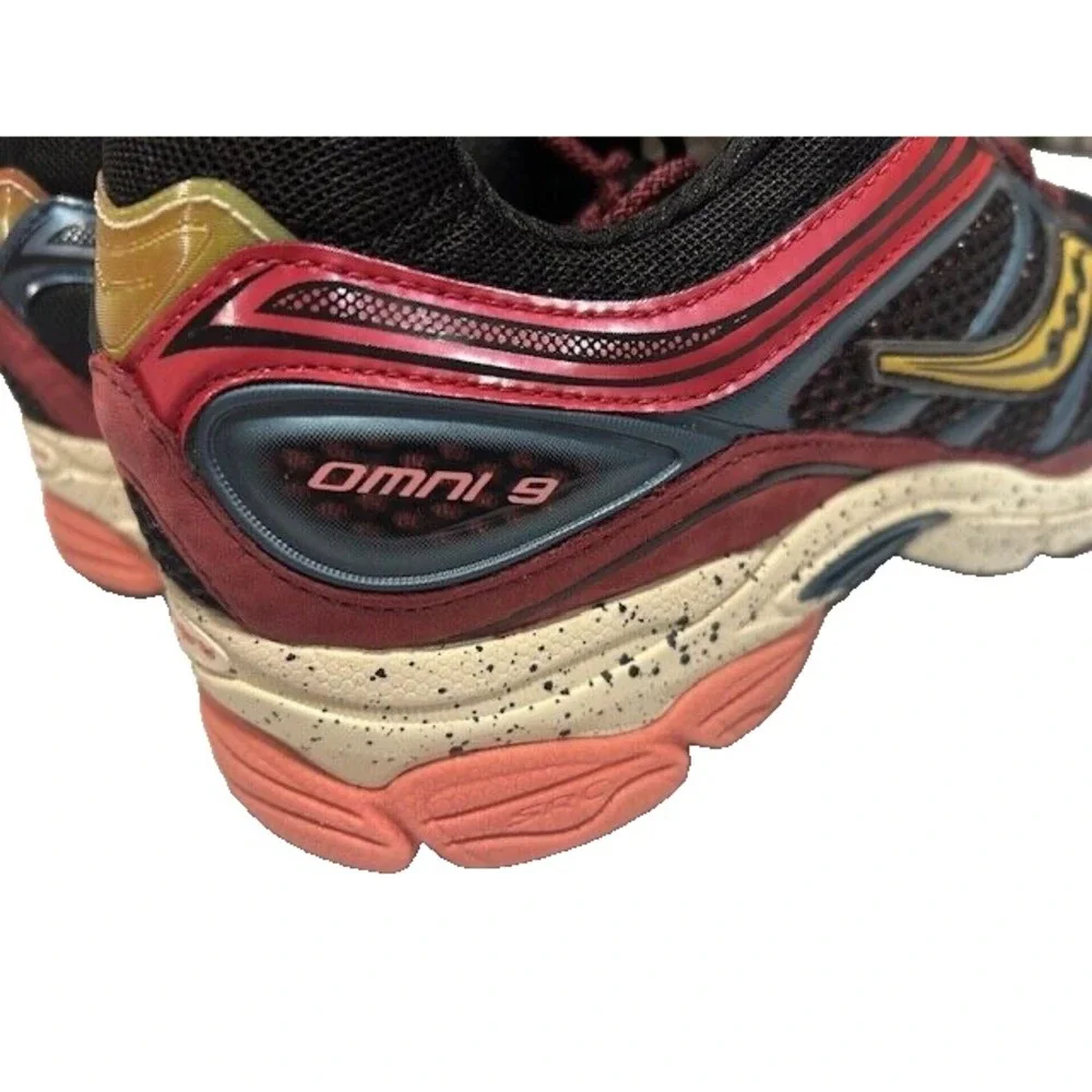 SAUCONY ProGrid Omni 9 Autumnal Equinox Sneakers Black Motif NWB - M-10 / W-11.5